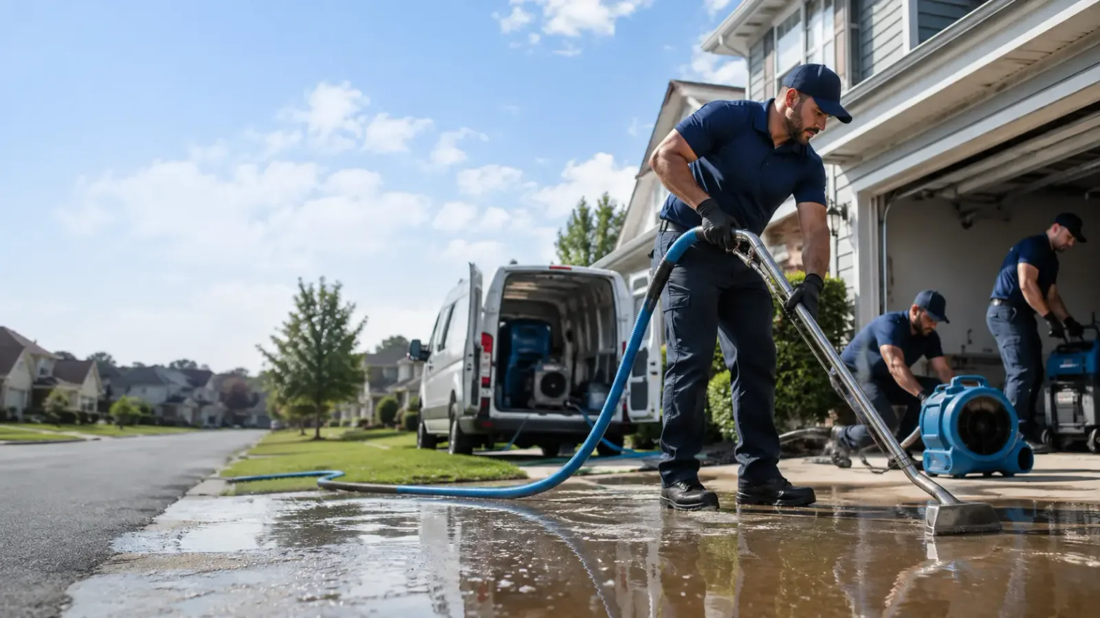 Flood Damage Restoration in Quail, TX